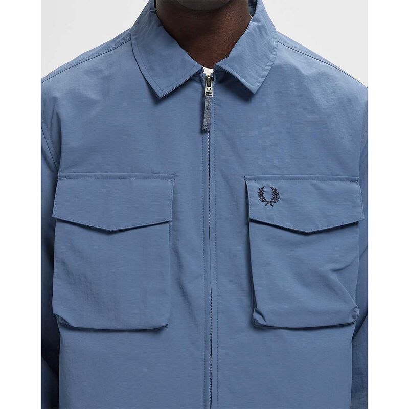 Fred Perry Ripstop Pocket Overshirt image number 1